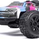 ARRMA RC Truck 1/8 KRATON 4X4 6S BLX BRUSHLESS V6 Speed Truck RTR (Lipo Battery and Charger Not Included) (Blue/Pink), ARA8608V6T2