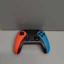 Wireless Switch Controller for Nintendo Switch/Switch 2/Lite/OLED Controller, Switch Controller with a Mouse Touch Feeling on Back Buttons, Extra Switch Pro Controller with Wake-up,Programmable, Turbo Function (Red+Blue)