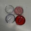4 Replacement Lids for 30oz Stainless Steel Tumbler Lids - Only Replace The lid With A Top Diameter Of 3.91 inches (Bottom Diameter Of 3.74 inches)