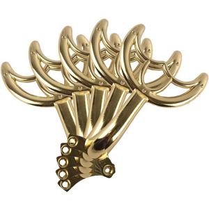 42'' Ceiling Fan Replacement Blades Arms - 5pc Set (Imitation Gold).