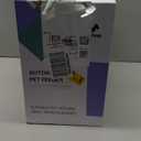 IMIPAW Automatic Cat Feeders, 3L Timed Cat Dry Food Dispenser, Dual Power Supply, Programmable Portion Size, 1-6 Meals Per Day, Auto Pet Feeder for Cats and Small Dogs, with Desiccant Bags (Black)