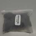 BUYUE Bar Stool Covers, Luxury Fabric Dia.16-18" Round Crease-Resistant Stretchy Washable Jacquard Dustproof Stool Seat Slipcover, L-Grey-1 Count