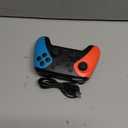 Wireless Switch Controller for Nintendo Switch/Switch 2/Lite/OLED Controller, Switch Controller with a Mouse Touch Feeling on Back Buttons, Extra Switch Pro Controller with Wake-up,Programmable, Turbo Function (Red+Blue)