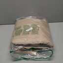 Ameritex Waterproof Dog Bed Cover Pet Blanket with Anti-Slip Back for Furniture Bed Couch Sofa (82x82 Inch (Pack of 1), Beige)