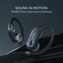1MORE S50 Fit Open Earbuds, Open-Ear Wireless Bluetooth Headphones Bluetooth 5.3 with 4 Microphone, Light Earbuds with Earhooks for Sports Running, IPX7 38H-Playtime, Preset EQ Via App (Gray)