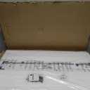 Hasipu Vanity Mirror with Lights, 32" x 20" LED Makeup Mirror, Lighted Makeup Mirror with Dimmable 3 Modes, Touch Screen Control Vanity Mirror Square White