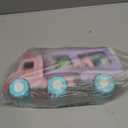 Toys for 1 2 3 Year Old Girl, 5-in-1 Carrier Truck for Toddler Girl, Friction Power Toy Cars with Light & Sound, Birthday Gifts, Pink