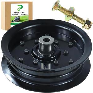 532196106 Idler Pulley Replaces 532197379 Craftsman 196106 197379 for Husqvarna 54" 46" Z254f Z254 YTH22v46 LGT2654 RZ5424 YTH2348 YTH24v48 YTH24k48 RZ5426 Craftsman 54" 42" Mower