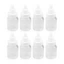 Baby Shower Favor - 36 Pack Mini Milk Bottle Party Favor Gift Bag Boxes 1.5" x 3.5" - Baby Shower Candy Jar (White)