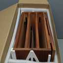 Big Bat Box - Big Bat Barn 3 Chamber, Compact Bat House for Outside - Artificial Roost Kit for Wall-Mount - Bat Houses for Backyards