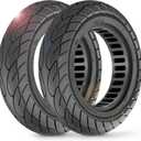 BANGTING 2PCS 10x2.125 inches Solid Tires for Electric Scooter, 50/75-6.1 Tire for Gotrax GXL V2 / XR/APEX, 8.5x2 inches Tire for Xiaomi Pro 2 / M365 / 1S and 8 1/2 x2 Tire Replacement (Black)