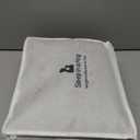 Mr. Sandman Weighted Blanket 7LBS 41 x 60 Inches, Minky Dots Heavy Blanket with Glass Beads, Soft and Cooling for School and Home, Grey