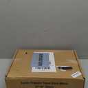 Projector Stand Tripod Adjustable, Laptop Height from 23.5 to 46.5 inches with Gooseneck Phone Holder, Floor for Office, Home, Stage, Studio, DJ Racks Holder Mount, 23.5inch-46.5inch (Black)