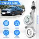 Belt Tensioner Assembly with Pulley, Compatible with 2008-2010 Honda Accord, 2005-2010 Odyssey, 2006-2011 Pilot, 2010 Accord Crosstour 3.5L, Replace# 31170R70A01, 31170RKB005