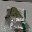 100% Linen Hanging Storage Bags Baskets 2 Pcs, Small Wall Storage Bag for Kitchen, Bedroom, RV Camper Organizer, Sewing Room, Nursery Storage, Kids Room, Army Green