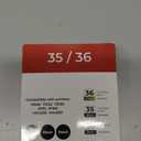 PGI-35 CLI-36 Ink Cartridges PIXMA TR150 TR160 IP110 IP100 Ink for Canon 35 36 Ink Cartridges Compatible for Canon PIXMA TR150 IP110 TR152 mini260 mini320 ip 110 100 TR 150 Printers (2 Black, 1 Color)