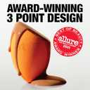 Real Techniques Miracle Complexion Beauty Sponge Makeup Blender, Set of 4 (4 Count (Pack of 1), Orange)