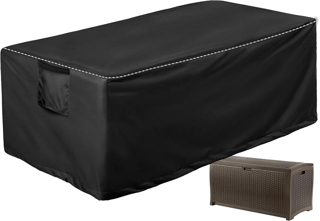Mr.You Deck Box Cover,52Inch Outdoor Storage Box Cover