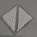 Rabenda 12 Pcs Rug Tape, Non Slip Rug Pads Grippers for Hardwood Floors and Tiles, Reusable Carpet Tape for Area Rugs, Double-Sided Adhesive Rug Stickers Keep Corners Flat (Black)