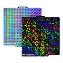 257x257mm PEF H1H Build Plate for Bambu Lab P1P/P1S/X1/X1C/X1E/A1 3D Printer, Smooth Flake PEF+ Phantom H1H Spring Steel Build Plate Sheet