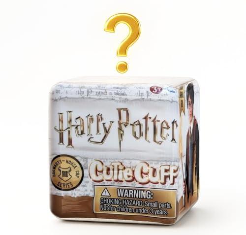 Harry Potter Cutie Cuff Mystery Box Plush Slap Bracelet - Collectible Hogwarts House & Character Plush Toy, Series 2 - Harry, Hermione, Ron, Snape, Dementor, Fluffy & More - 1 Mystery Character