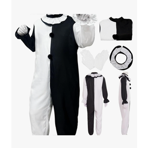 Clown Costume Cosplay Clown Outfit Movie NOT Head Cover Adult Halloween