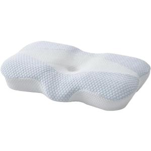 Memory Foam Pillow Soft and Non-Deformable Sleeping Pillow Fast Rebound Memory Foam Pillow Two-Way Ergonomic Neck Pillow for Side-Back Tummy Sleepers, 24.8x15.4x4.7Inch, 4812414 (One Color)