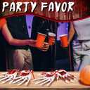 Dansydaisy 60 Sets Skeleton Halloween Hand Treat Bags with Card Scary Hand-shaped Treat Bag with Ribbon for Halloween Horror Theme Birthday Party Snacks Cookies Packing Supplies (Bloody Red)