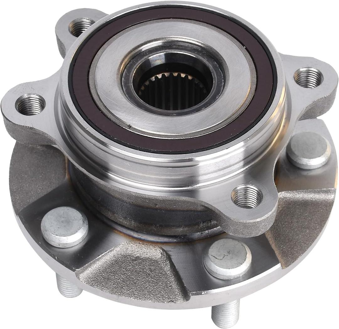 KUSATEC 513257 Front Wheel Bearing and Hub Assembly Compatible with 2010-2012 Lexus HS250h, 2008-2016 Scion tC xB, 2006-2018 Toyota Corolla iM Prius V RAV4, 5 Lug Bolts w/ABS