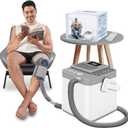 Cold Therapy Machine,Programmable Timer Ice Therapy for Knee with Silent Pump,Knee Ice Machine for Sports Injuries Cryotherapy,Shoulder,Ankle and Back (Grey)