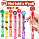 2 x Race Car Party Favors for Kids  24PCS Racing-Themed Mini Bubble Wands, Great for Birthday Supplies, Piata Fillers, Goodie Bags & Classroom Rewards