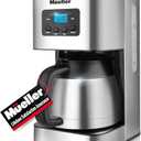 Mueller Ultra Brew Thermal Coffee Maker, 8 cup (34oz) Carafe, Keep Warm, Auto Shut-Off, LCD Display Coffee Machine, Programmable, Delay Brew Function, Stainless Steel