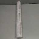 Anmon Brick Peel and Stick Wallpaper White Brick Contact Paper 17.7" x 393", Self Adhesive Removable Christmas Brick Faux Contact Paper, Vinyl Film Roll for Walls Backsplash Home Decoration