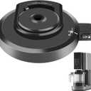 Replacement Outer Bowl Lid Compatible with Ninja CREAMi Ice Cream Maker NC301 / NC300 / CN301CO / NC299AMZ, Creami Replacement Lid, Creami Accessories (NO Paddle)