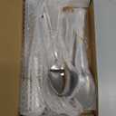 KIKCOIN 40 Pack Silverware Set for 8, Food-Grade Stainless Steel Flatware Set, Heavy Duty Mirror Polished Cutlery Utensils Set with Knives Spoons and Forks Set for Home Kitchen Restaurant Wedding