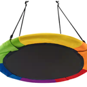 40 in. Multi-color Flying Saucer Tree Web Swing Play Set Swing for Kids
Questions & Answers 
+3
Hover Image to Zoom

Share

Print