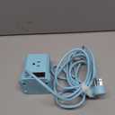 TOPREK Surge Protector Power Strip, 10 FT Flat Extension Cord with 5 Outlets, 2 USB-C & 2 USB-A, Power Strip with USB for Living Room, Nightstand, Office, Travel, Desk Charging Station, 700J