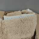 Andecor Soft Fluffy Bedroom Rugs, 3 x 5 Feet Indoor Shaggy Plush Area Rug for Boys Girls Kids Baby College Dorm Living Room Home Decor Floor Carpet, Camel