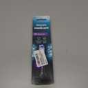 Philips Sonicare C3 Two-in-One - Genuine Replacement Electric Toothbrush Heads, Black, 4 Pack One Year Supply, HX9044/95