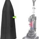 Upright Vacuum Cleaner Storage Bag 420D PVC Dustproof and Waterproof Cleaner Protective Black Cover