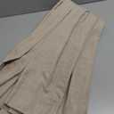 Tan Pinch Pleated Linen Curtains 102 Inches Long for Living Room Bedroom Dining Pinch Pleat with Hooks Rings for Track Back Tab Light Filtering Boho Farmhouse Semi Sheer 102 Inch Sliding Door Curtain