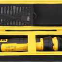 Case for DEWALT Cordless Screwdriver with FLEXDRIVE Control and Screwdriving Bits DWHT66719 - Travel Protective Carrying Storage Bag (Black)