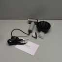 Dual Voltage Hair Dryer, High-Speed Ionic Blow Dryer for Fast Drying, Travel Compact Hair Blow Dryer with Magnetic Curly Diffuser for Home, Portable Hairdryer International 100-240V (Grey)