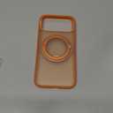 TORRAS 360 Magnetic Stand for iPhone 17 Pro Max Case, [Fit for MagSafe] [4X Military-Grade Protection] Slim Case for iPhone 17 Pro Max 6.9", Translucent Cosmic Orange, Ostand O3 Fitness Series