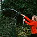 Rosy Earth Expandable Metal Garden Hose 75 FT - 304 Stainless Steel Water Hose 75 FT - Heavy Duty non-Kinking Flexible Garden Hose, no Bite