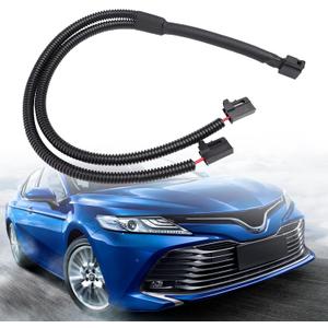 FARBIN 1 to 2 Horn Adapter Connector Y Type Special Plug Wiring Kit for Toyota Car Truck Horn Plug and Play (1 to 2 Converter Wiring for Toyota horn)