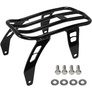 Motorcycle Luggage Rack Rear Passenger Backseat Compatible with Indian Scout Bobber Twenty Sixty 2018-2023 Curved Luggage Rack