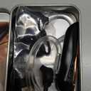 Single Ear Bluetooth Headset V5.4 Noise Canceling Microphone, Bluetooth Earpiece, 36Hrs Talk Time, Hands-Free Wireless Headset for Driving/Office/Business, Crystal Clear Calls, Lightweight (Gold)