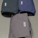 Paw Legend Washable Dogs Diapers Male Dog Belly Bands for Male Dogs Diapers Reusable Puppy & Doggie Diapers Male (3 Pack, X-Large) (Black, Grey, Blue)