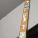 AOSKY No Drill Cordless Blackout Cellular Shades, 35" W x 64" H, Beige